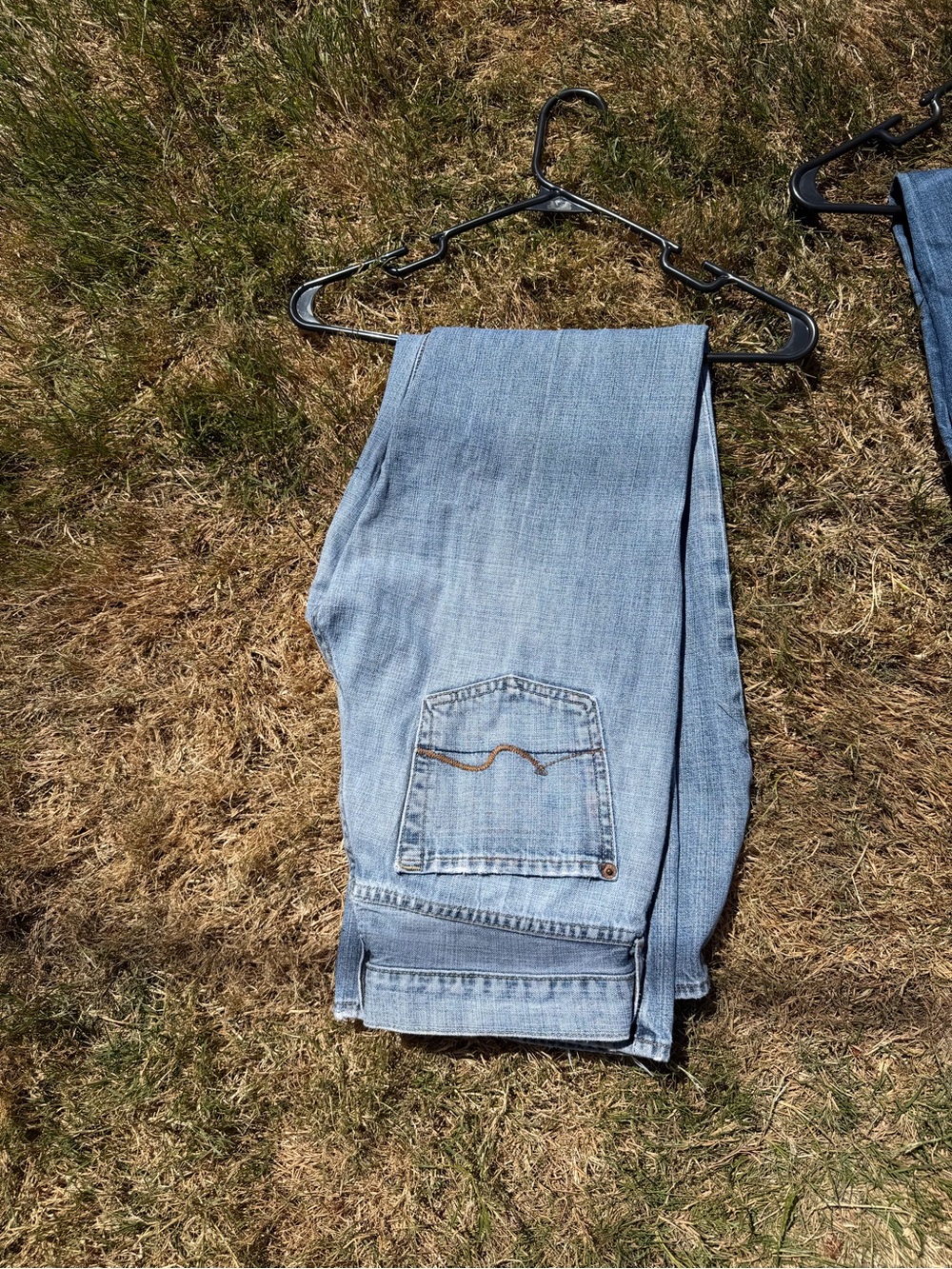7 For All Mankind Light Blue Denim Jeans